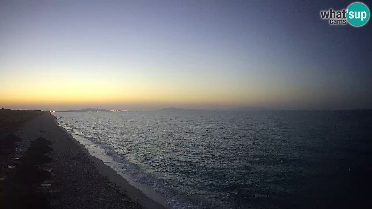 Beach Le Saline webcam live Stintino – Sardinia