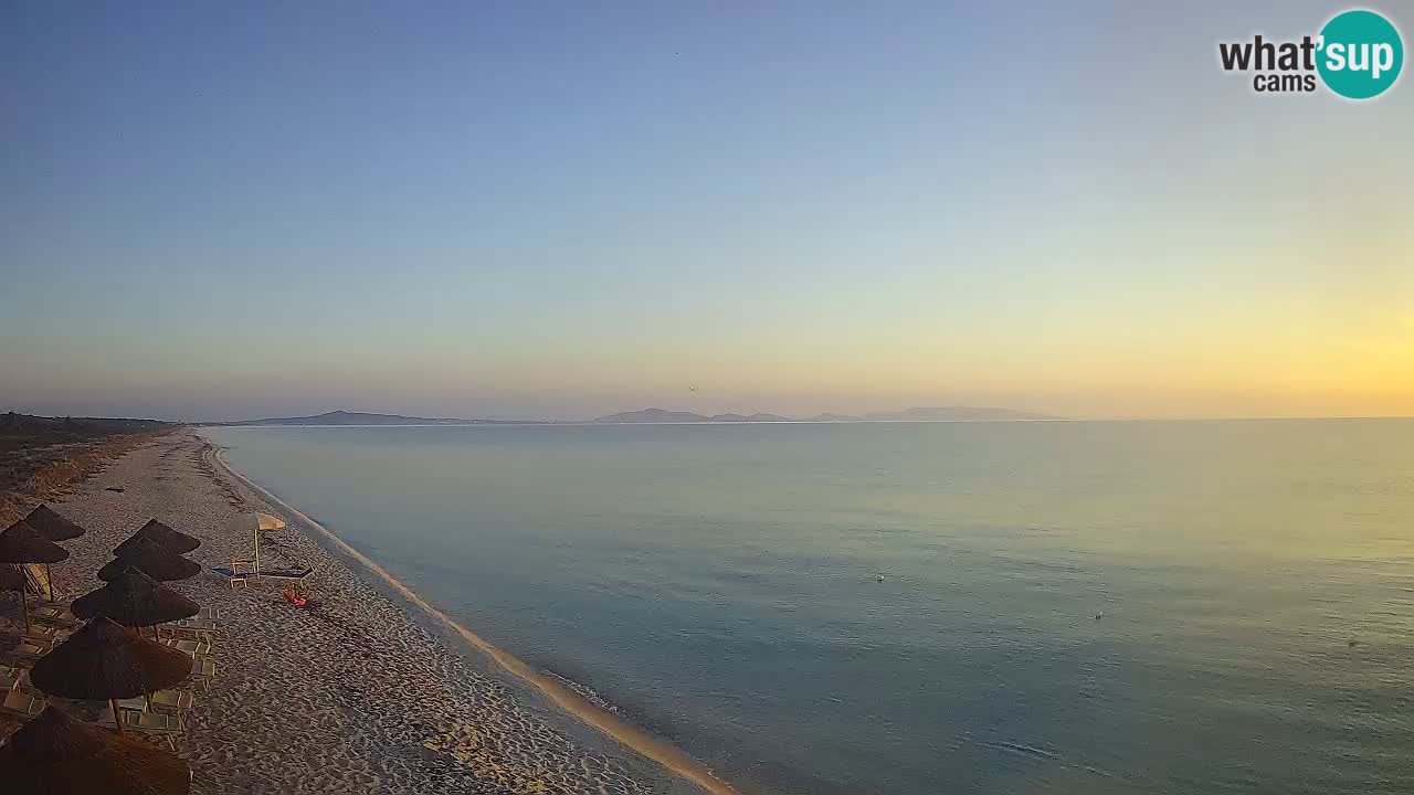 Spiaggia Le Saline webcam Stintino – Sardegna