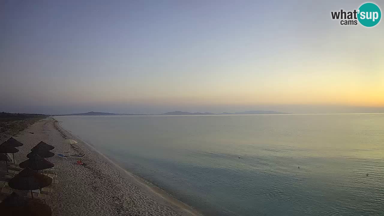 Plaža Le Saline web kamera Stintino – Sardinija