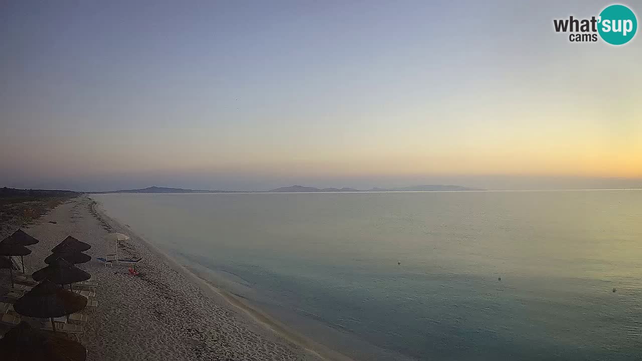Plaža Le Saline web kamera Stintino – Sardinija