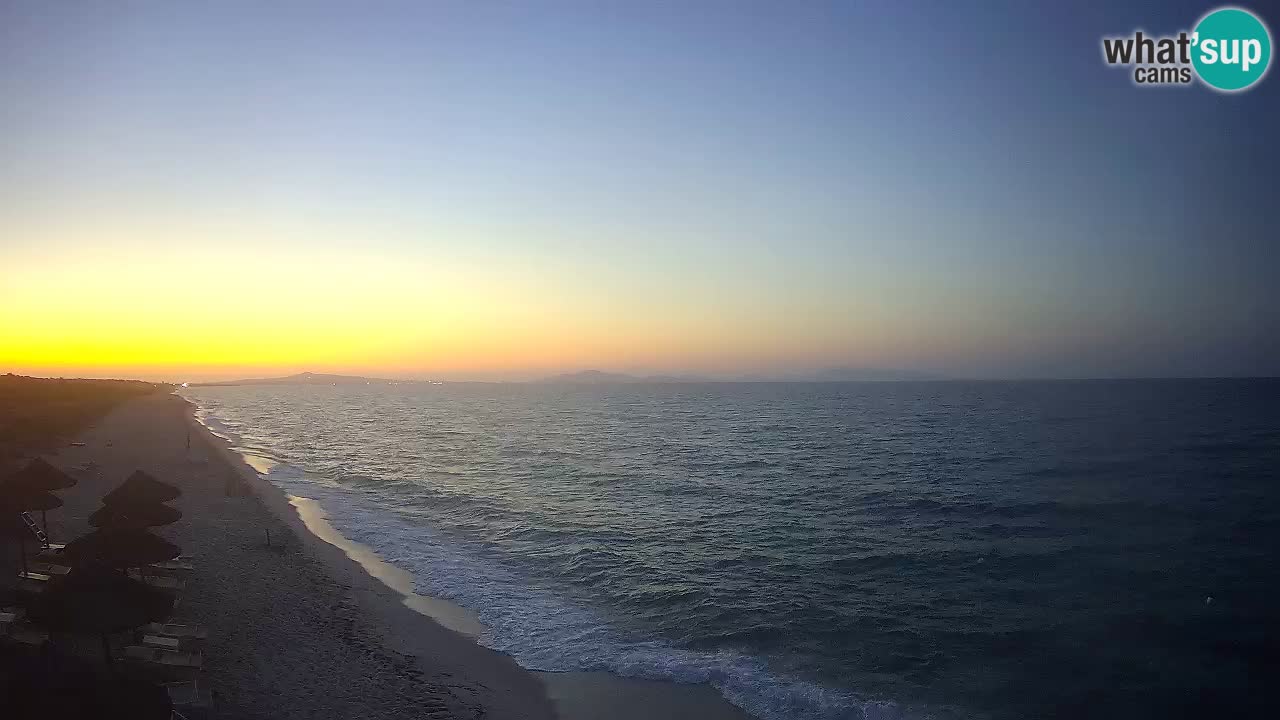 Plaža Le Saline spletna kamera Stintino – Sardinija
