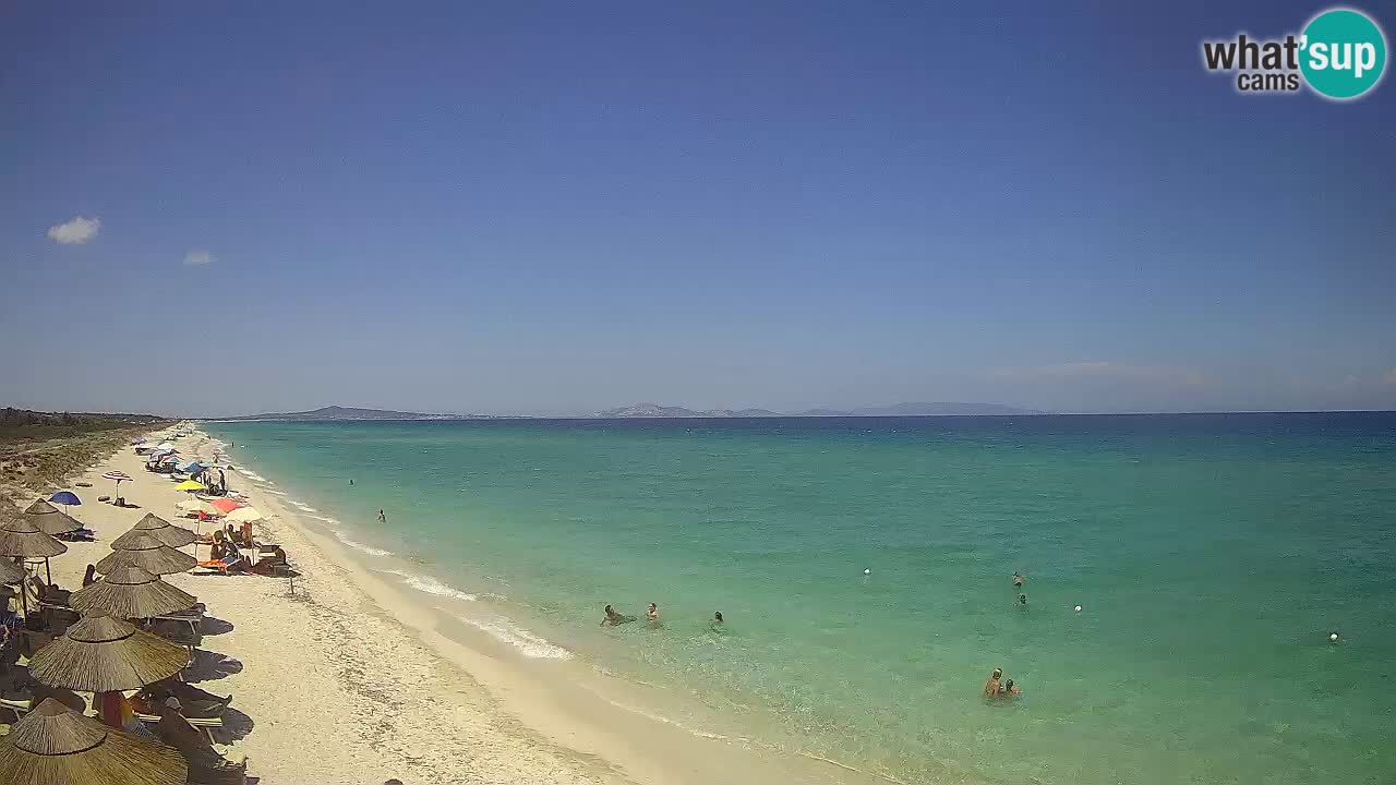 Plaža Le Saline web kamera Stintino – Sardinija