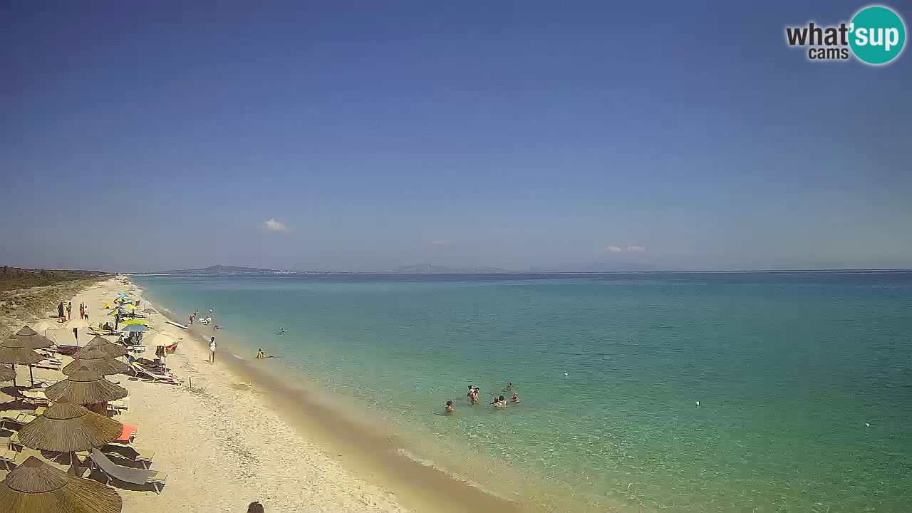 Spiaggia Le Saline webcam Stintino – Sardegna