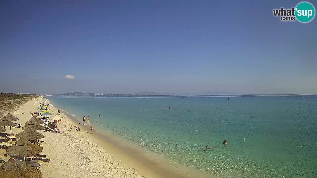 Plage Le Saline Live cam Stintino – Sardaigne