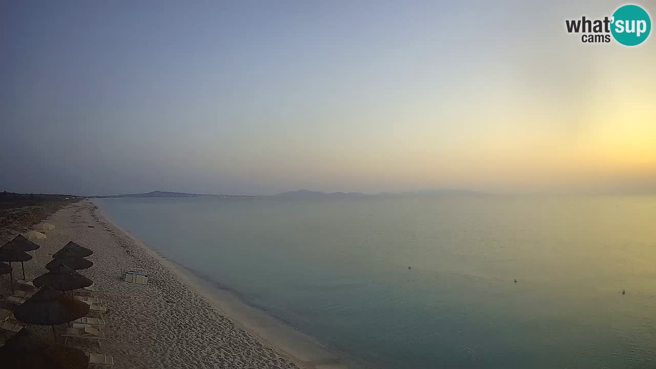 Plaža Le Saline web kamera Stintino – Sardinija