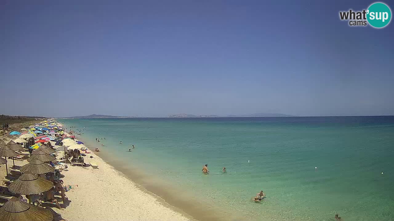Plaža Le Saline web kamera Stintino – Sardinija