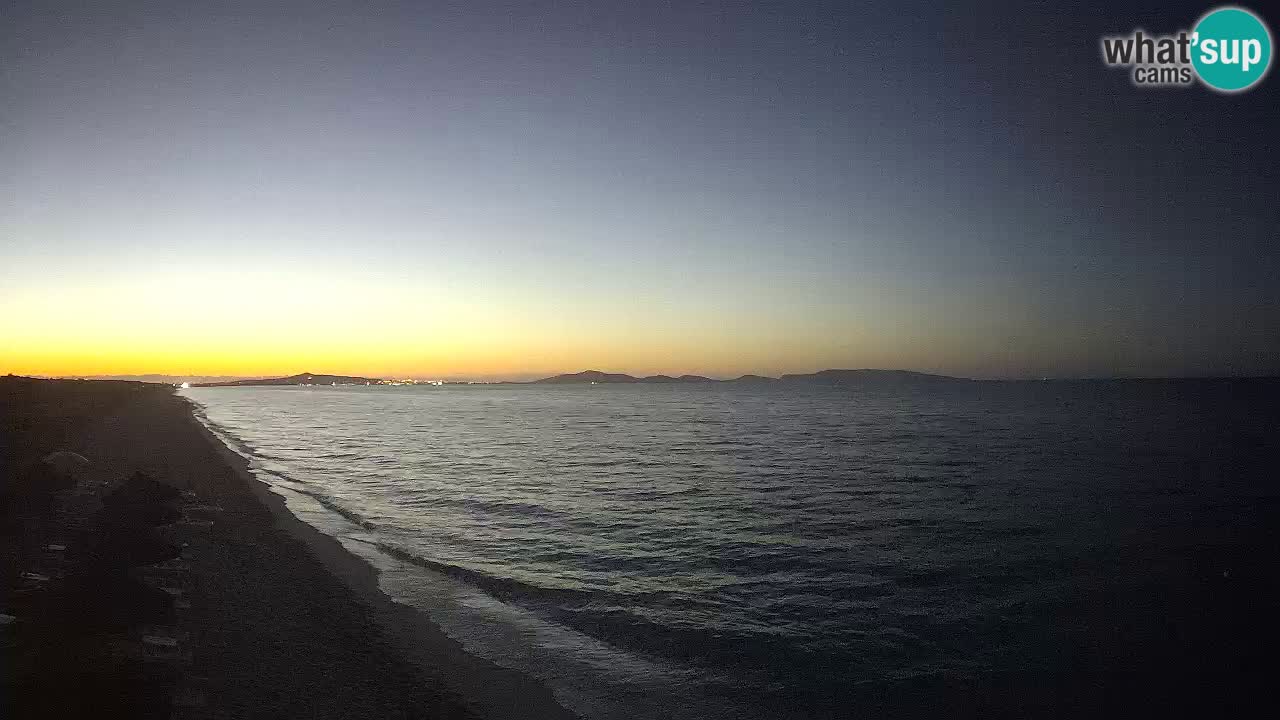 Plaža Le Saline spletna kamera Stintino – Sardinija