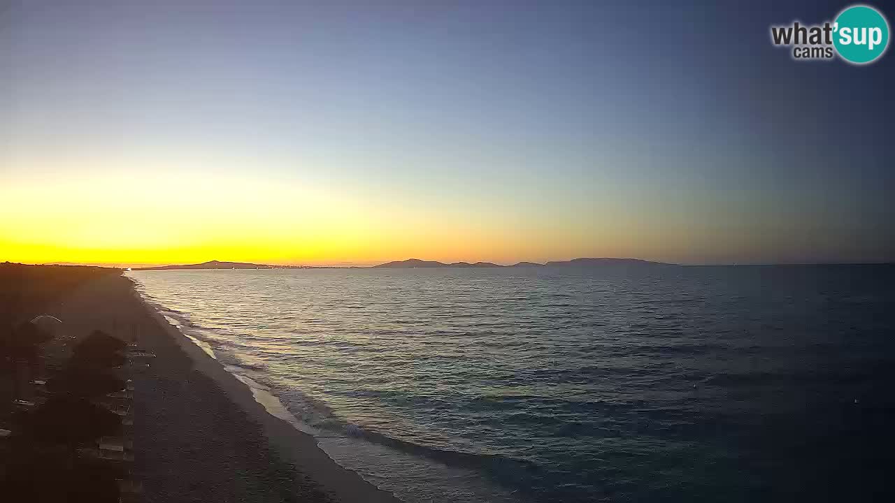 Plaža Le Saline spletna kamera Stintino – Sardinija
