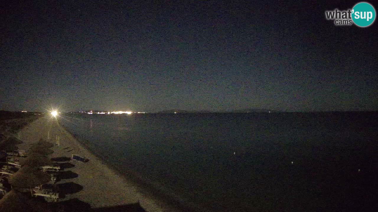 Plaža Le Saline spletna kamera Stintino – Sardinija