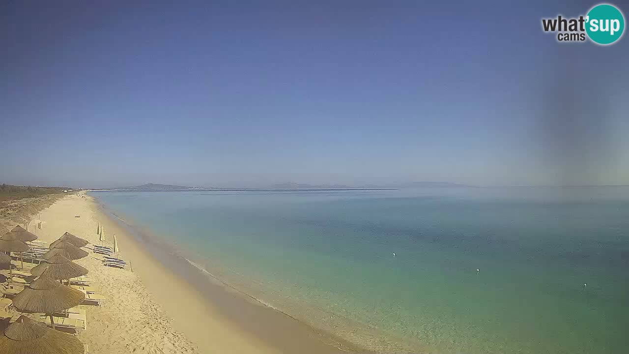 Plage Le Saline Live cam Stintino – Sardaigne