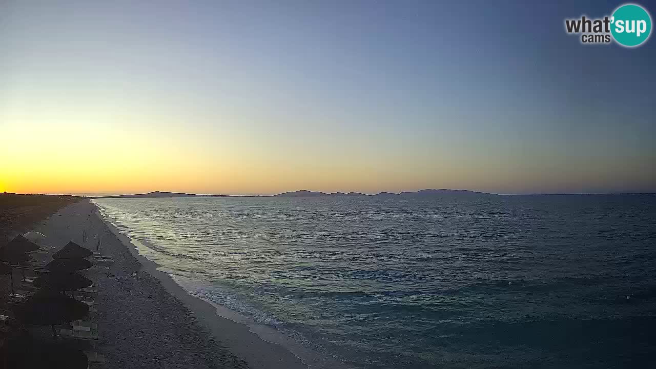 Playa Le Saline camera en vivo Stintino – Cerdeña