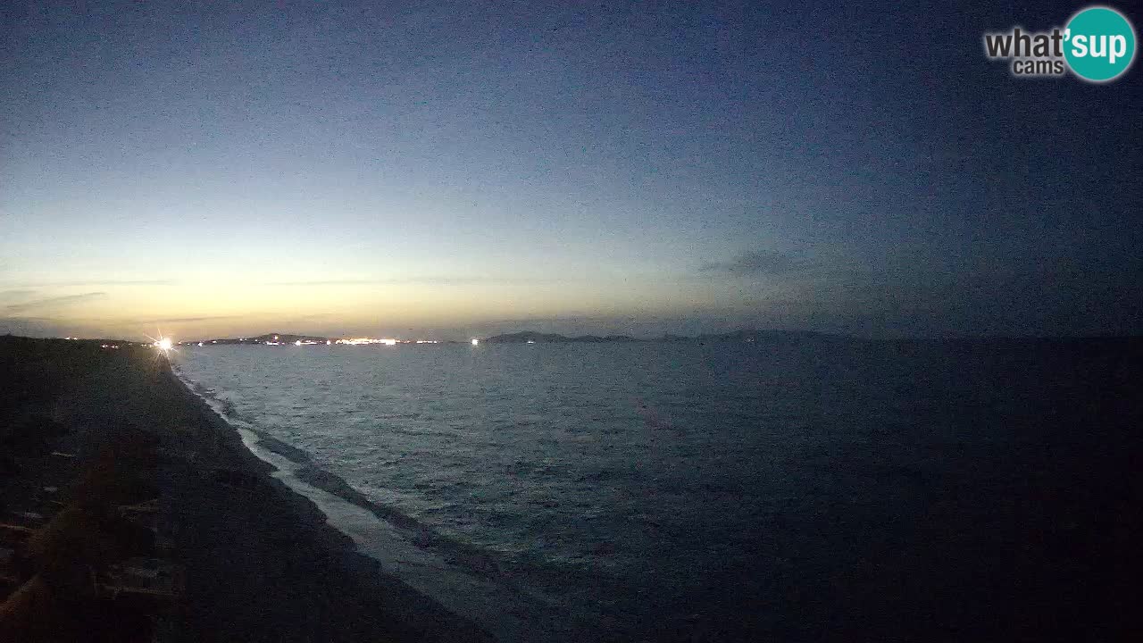 Plaža Le Saline spletna kamera Stintino – Sardinija