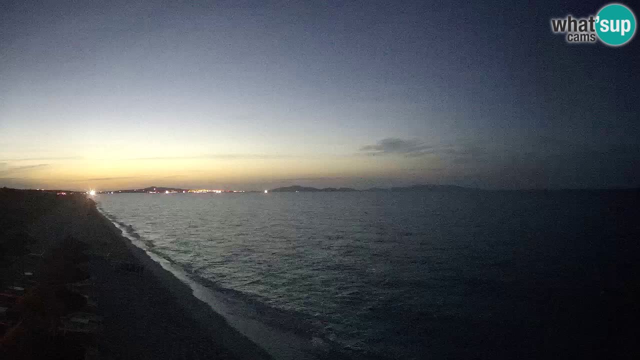 Beach Le Saline webcam live Stintino – Sardinia