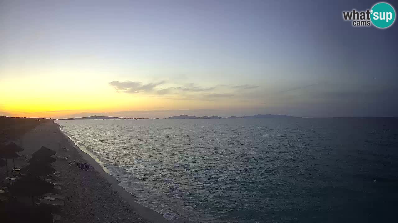 Beach Le Saline webcam live Stintino – Sardinia