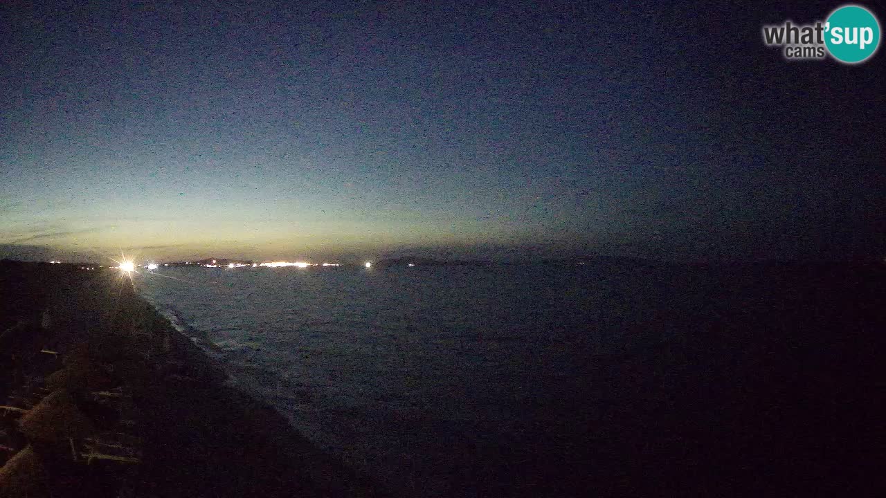 Plaža Le Saline spletna kamera Stintino – Sardinija