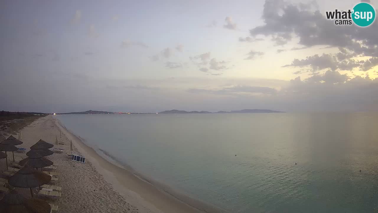 Plaža Le Saline web kamera Stintino – Sardinija