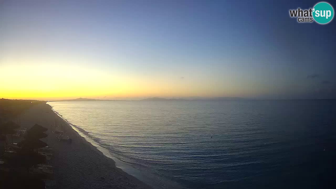 Plaža Le Saline spletna kamera Stintino – Sardinija