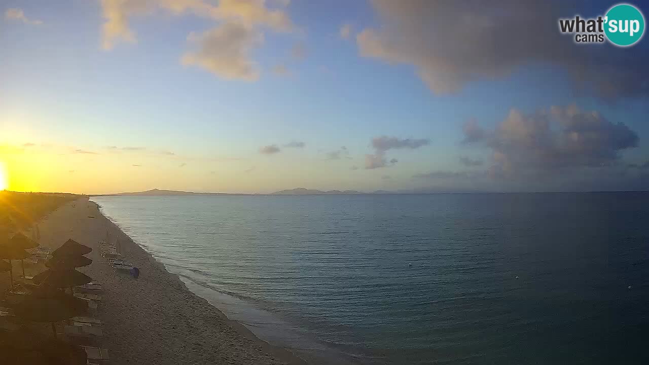 Plaža Le Saline web kamera Stintino – Sardinija