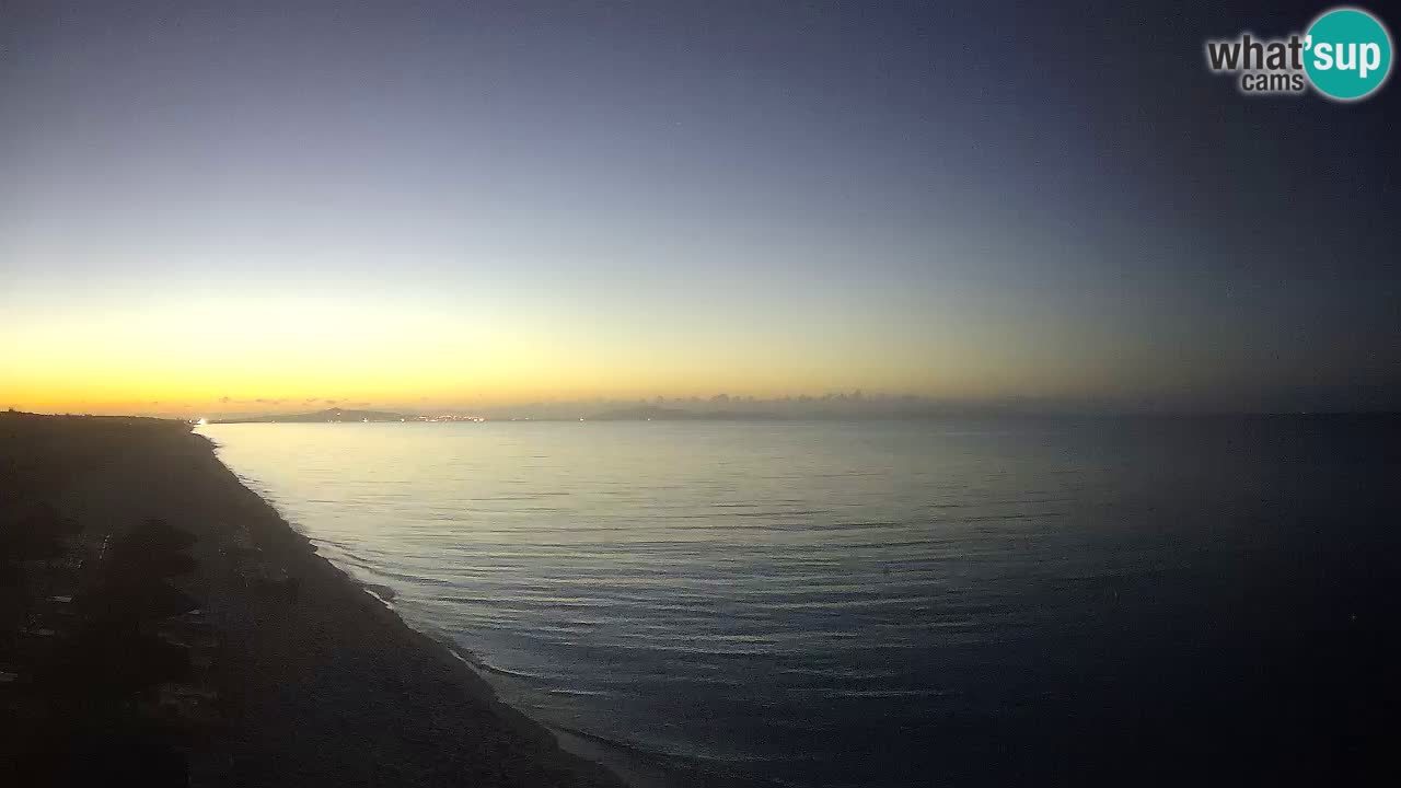 Beach Le Saline webcam live Stintino – Sardinia