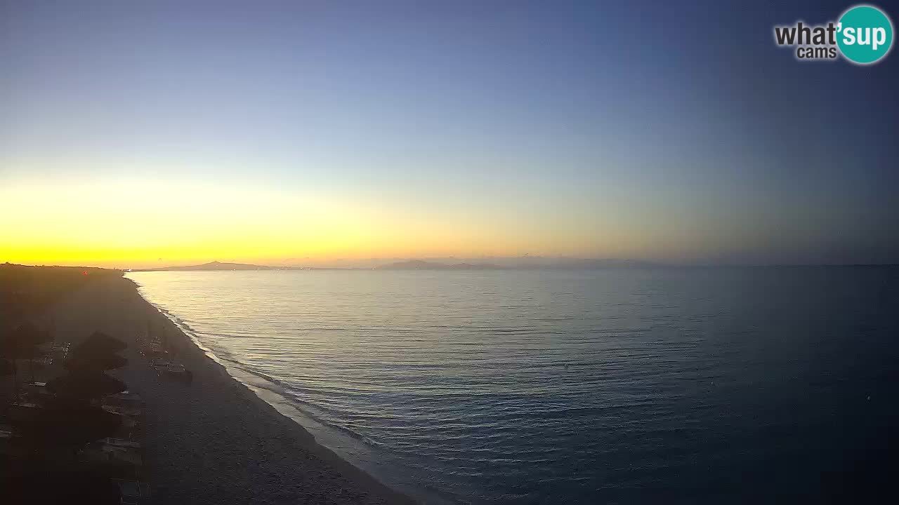 Plaža Le Saline spletna kamera Stintino – Sardinija