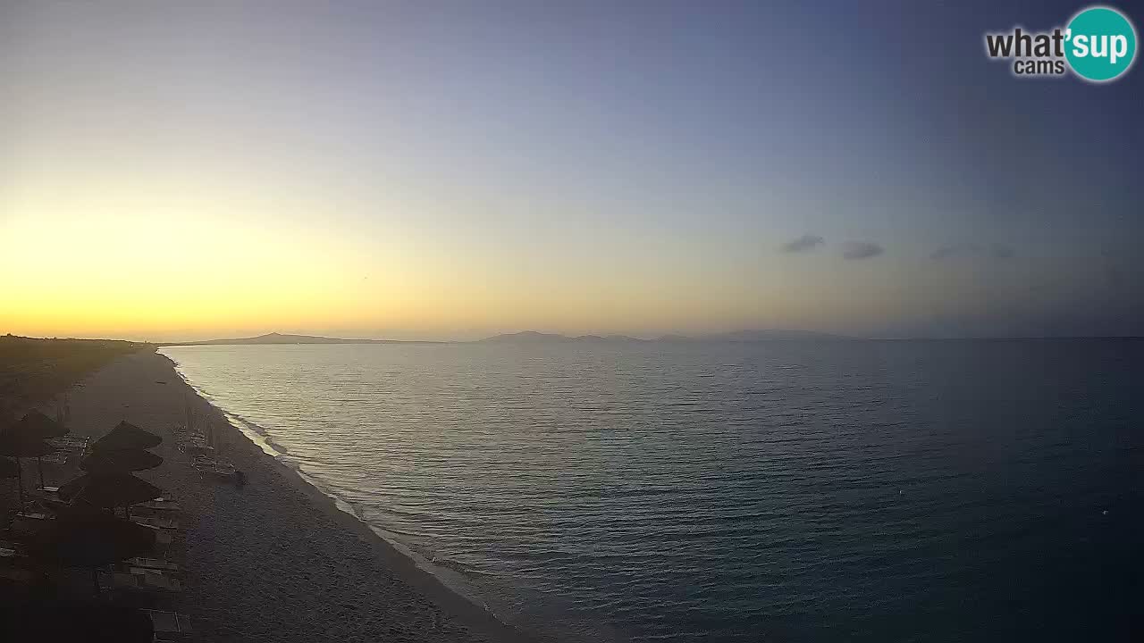 Plaža Le Saline web kamera Stintino – Sardinija