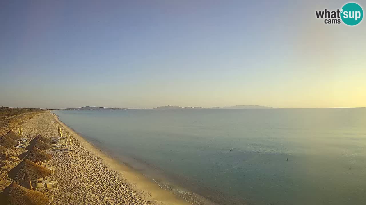 Plaža Le Saline web kamera Stintino – Sardinija