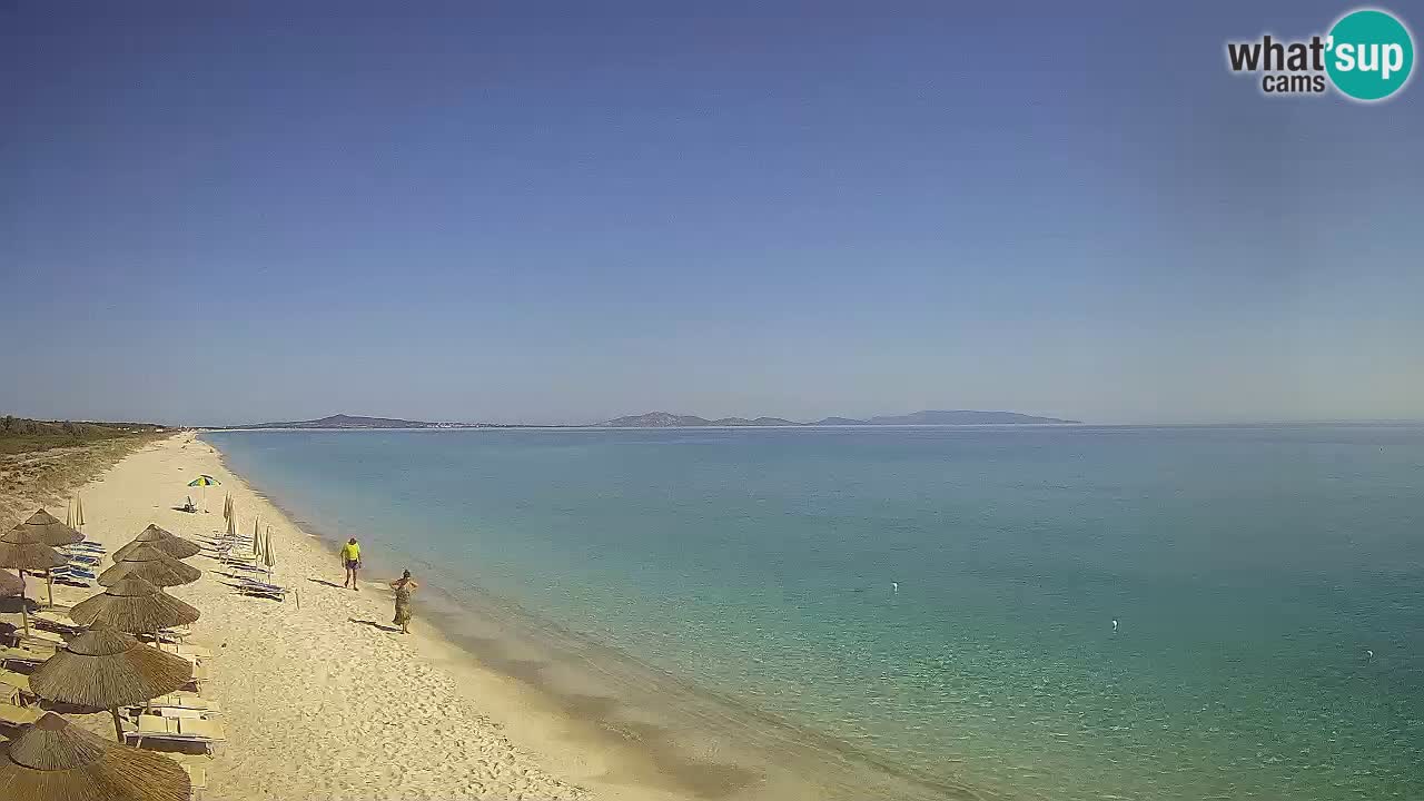 Spiaggia Le Saline webcam Stintino – Sardegna