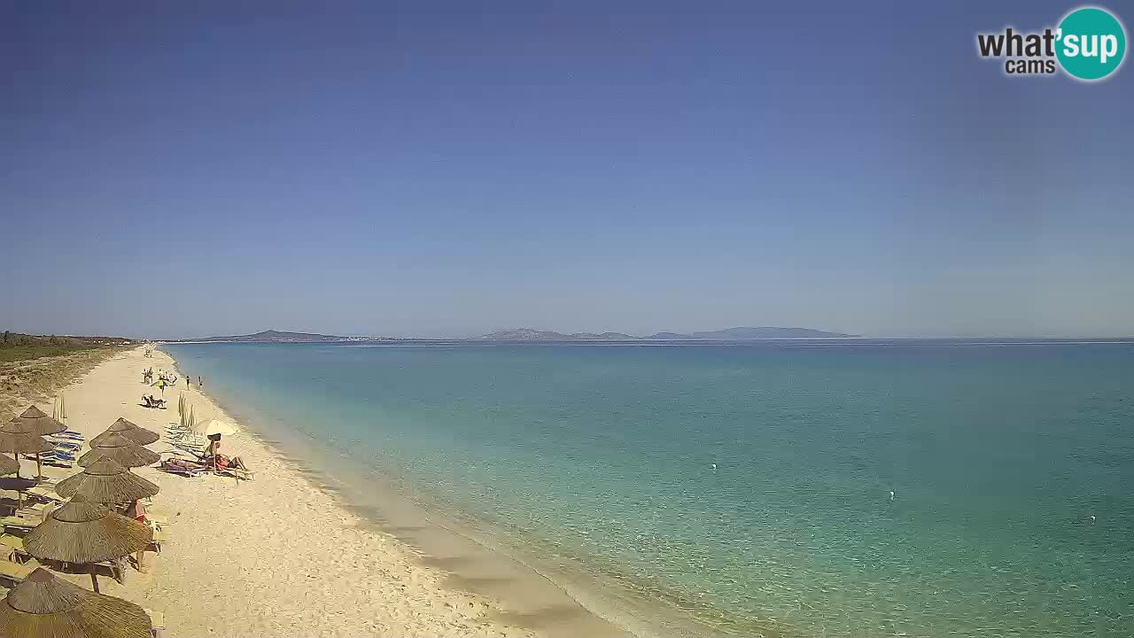 Plaža Le Saline web kamera Stintino – Sardinija