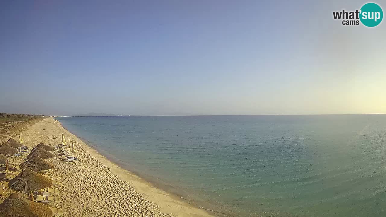 Plaža Le Saline spletna kamera Stintino – Sardinija