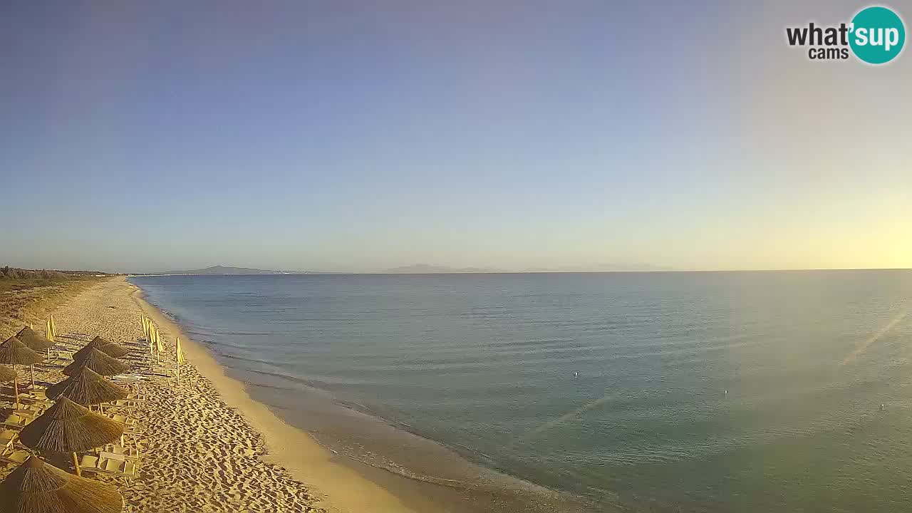 Plaža Le Saline web kamera Stintino – Sardinija