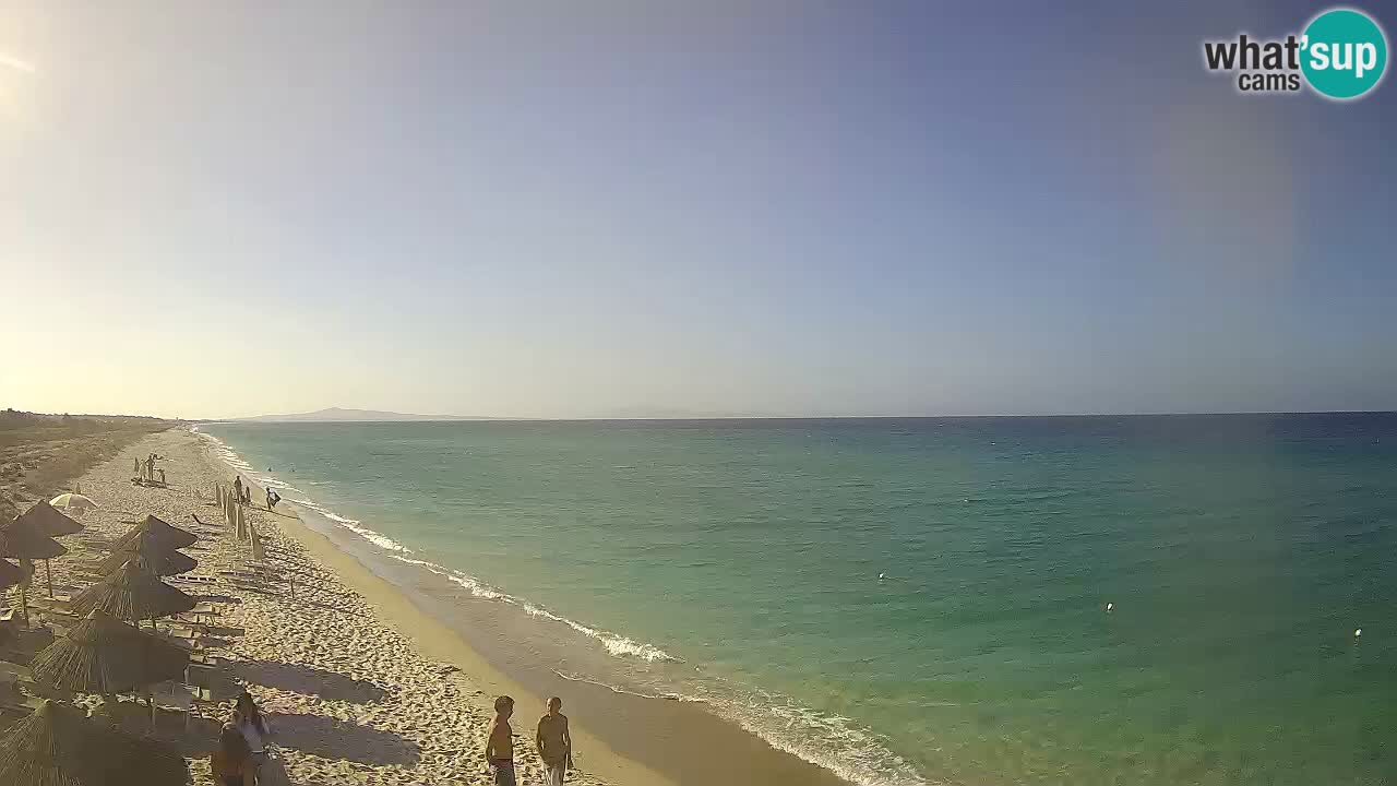 Plaža Le Saline spletna kamera Stintino – Sardinija