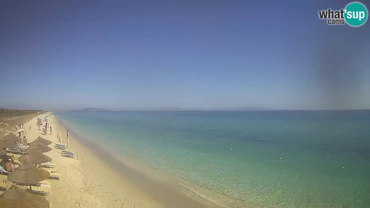 Plaža Le Saline web kamera Stintino – Sardinija