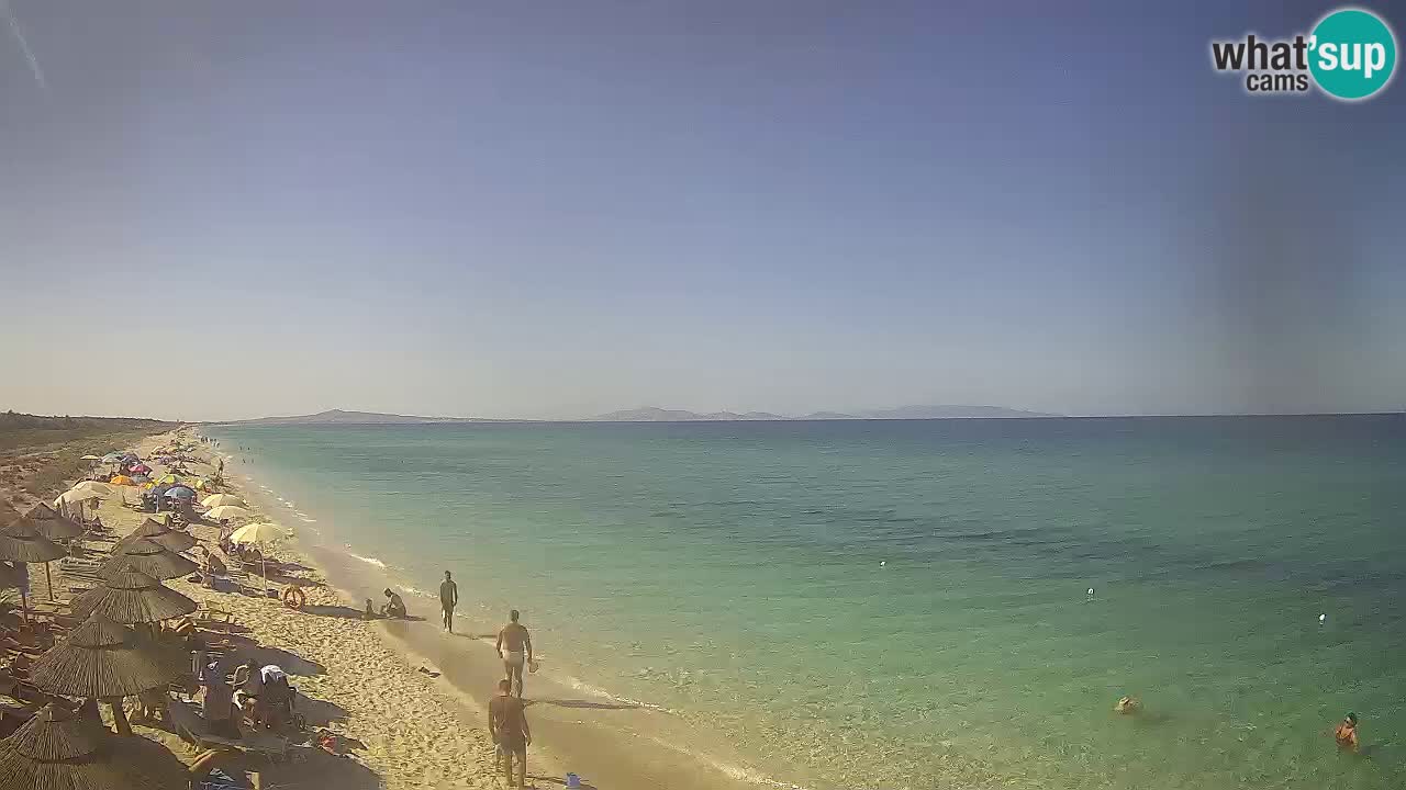 Plaža Le Saline web kamera Stintino – Sardinija