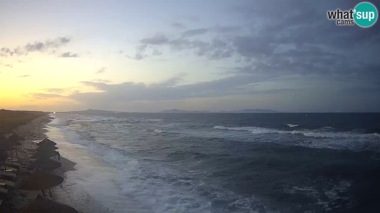 Beach Le Saline webcam live Stintino – Sardinia