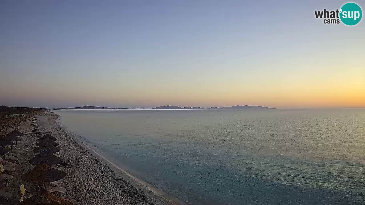 Plaža Le Saline web kamera Stintino – Sardinija