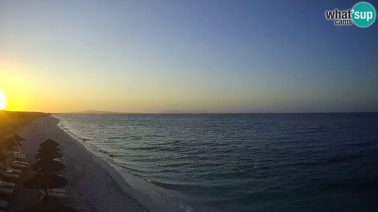 Plage Le Saline Live cam Stintino – Sardaigne
