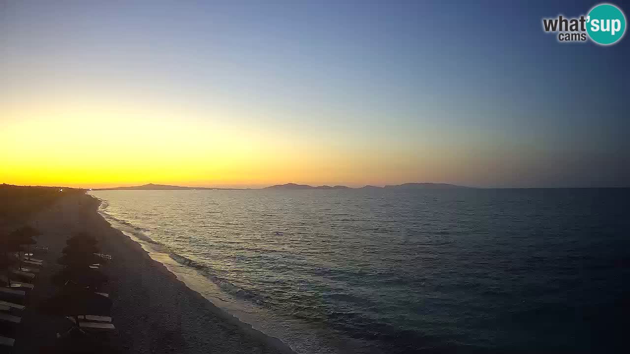 Beach Le Saline webcam live Stintino – Sardinia