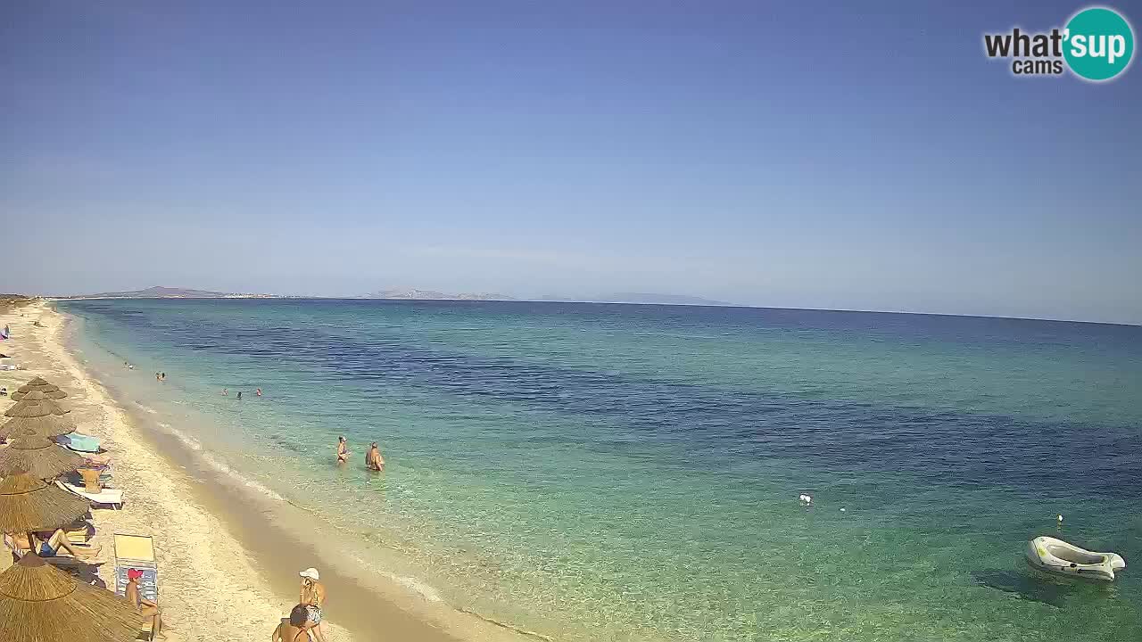 Spiaggia Le Saline webcam Stintino – Sardegna