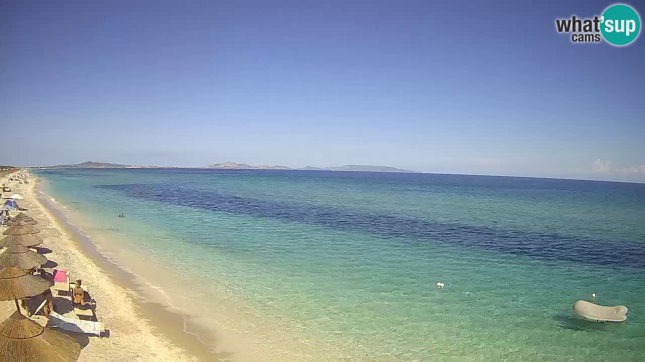 Strand Le Saline webcam Stintino – Sardinien