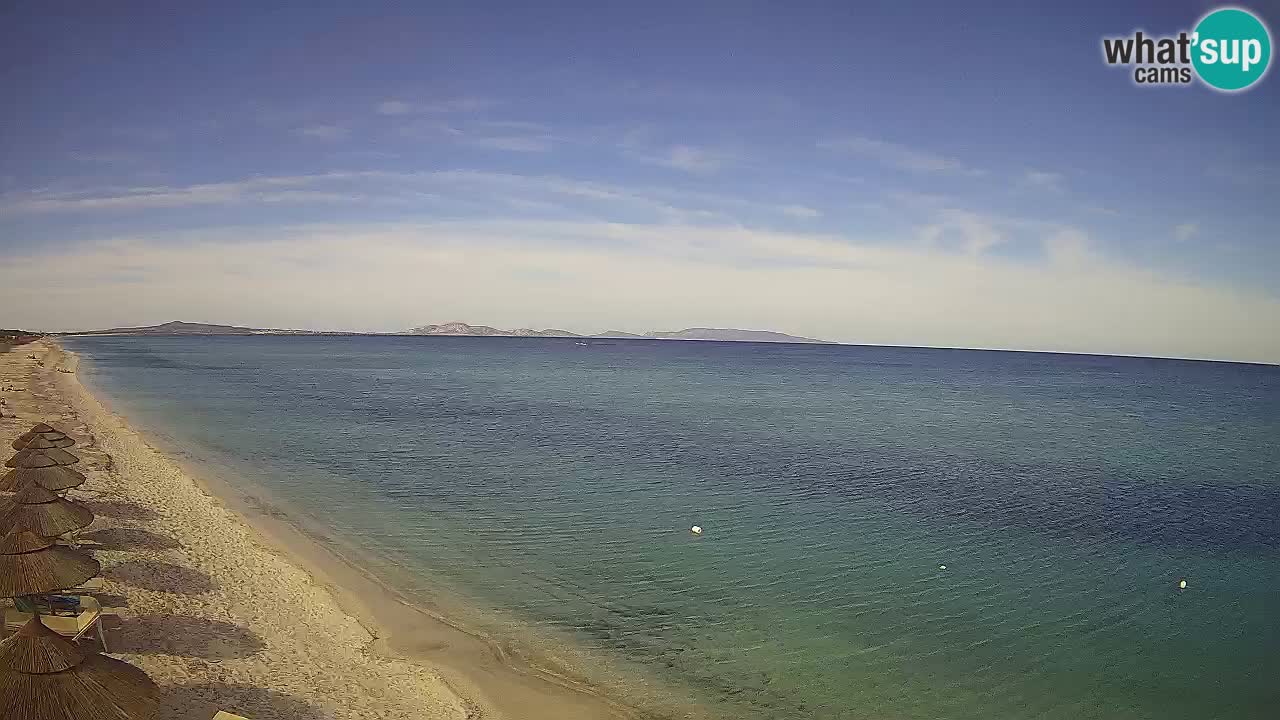 Plaža Le Saline web kamera Stintino – Sardinija