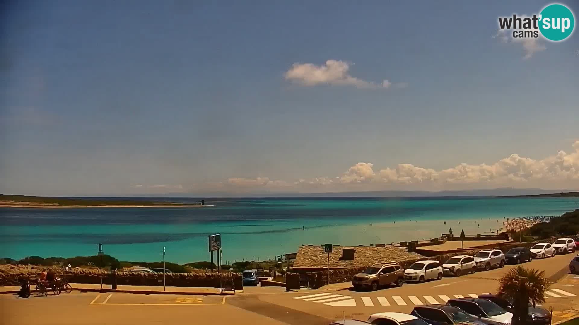 Capo Falcone livecam Stintino – La Pelosa Strand