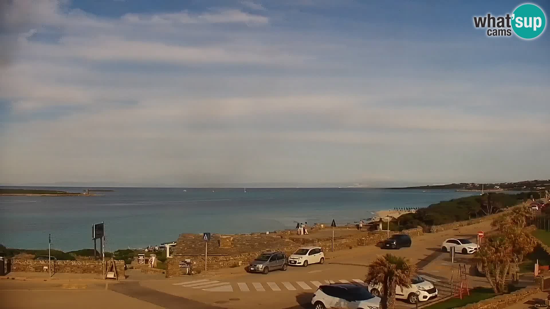 Stintino Cámara web en vivo Playa de La Pelosa – Cerdeña – Italia