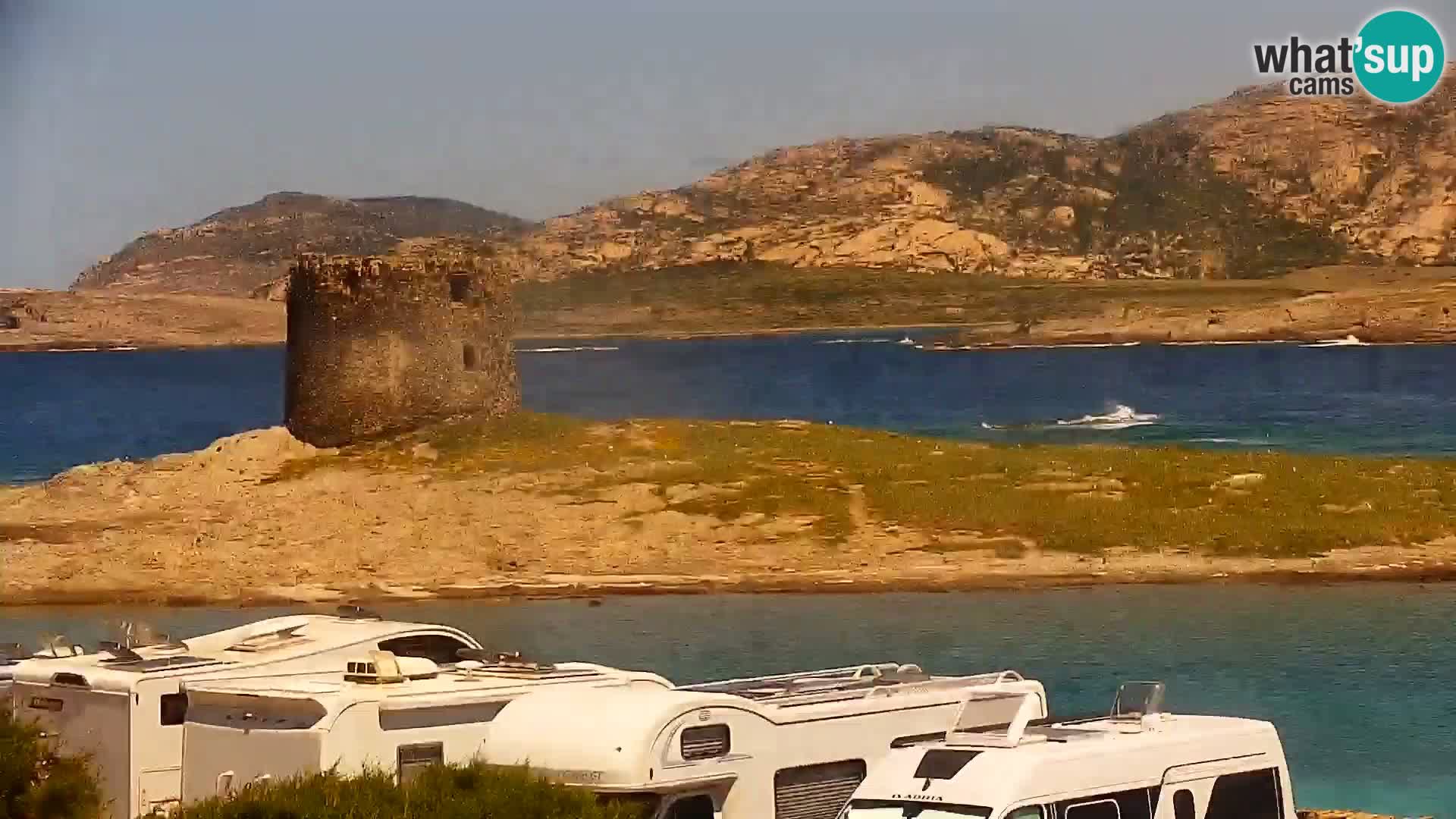 Stintino Live webcam La Pelosa beach – Sardinia – Italy