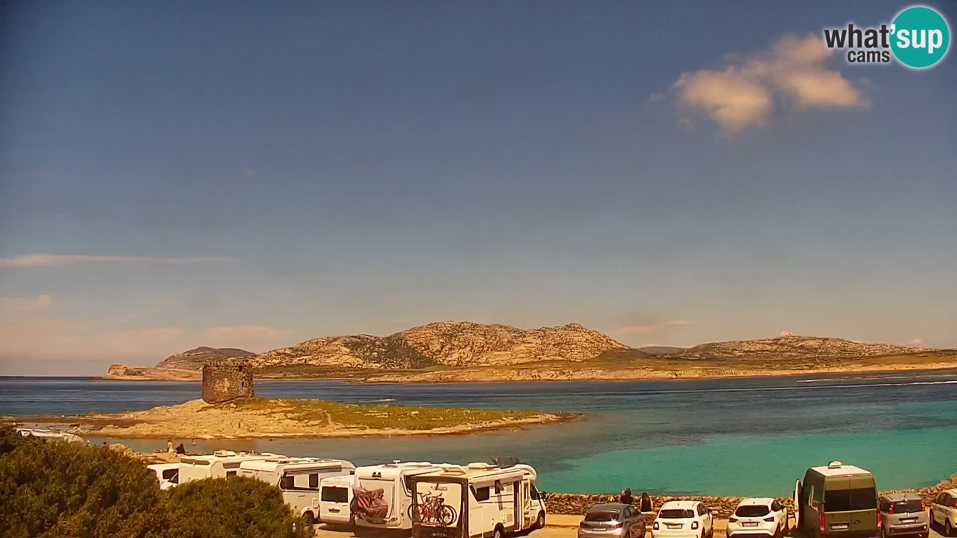 Stintino Live webcam La Pelosa beach – Sardinia – Italy