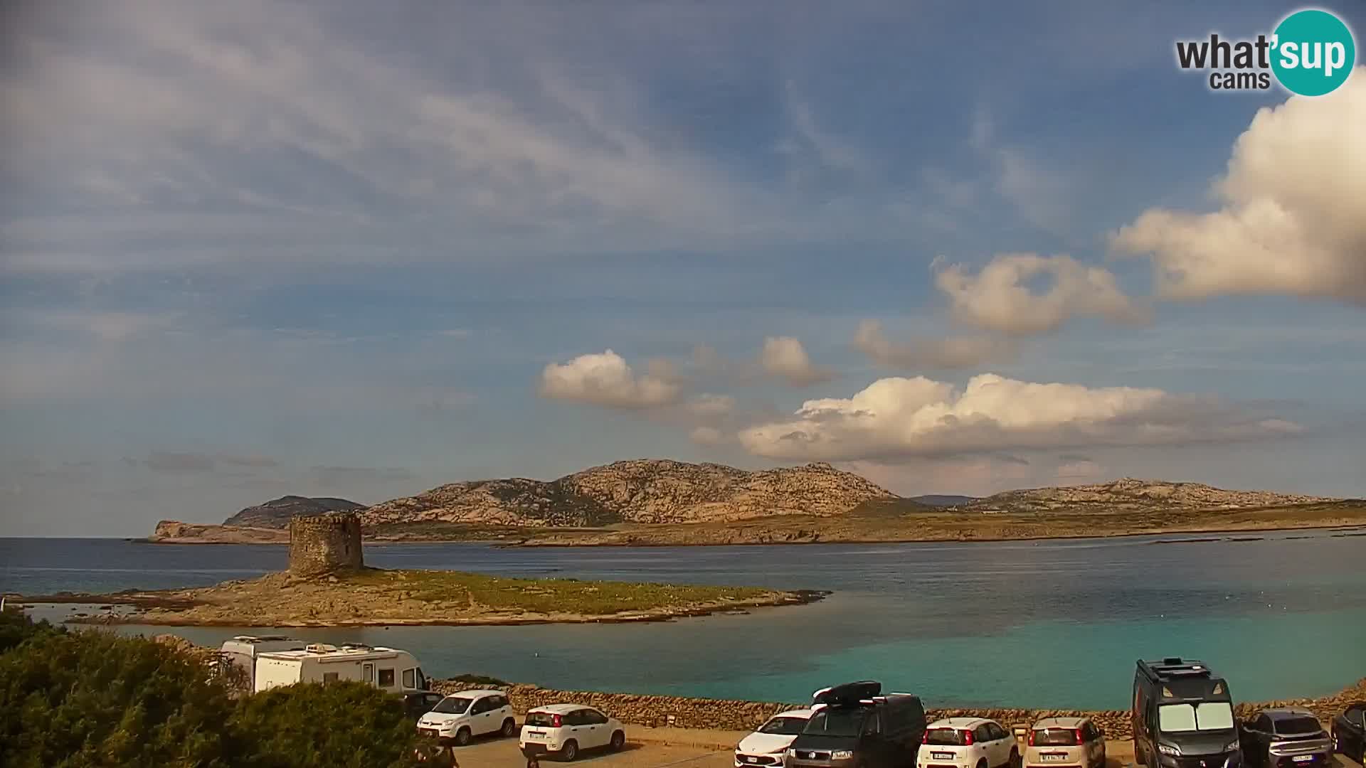 Capo Falcone livecam Stintino – La Pelosa Strand