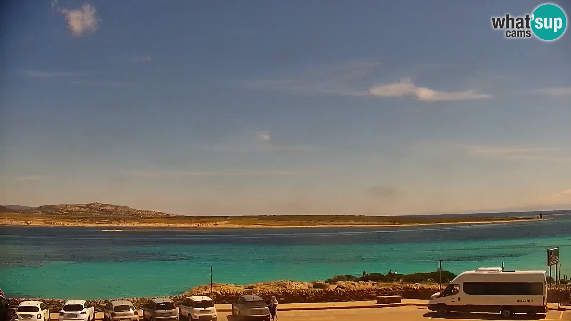 Capo Falcone livecam Stintino – La Pelosa Strand
