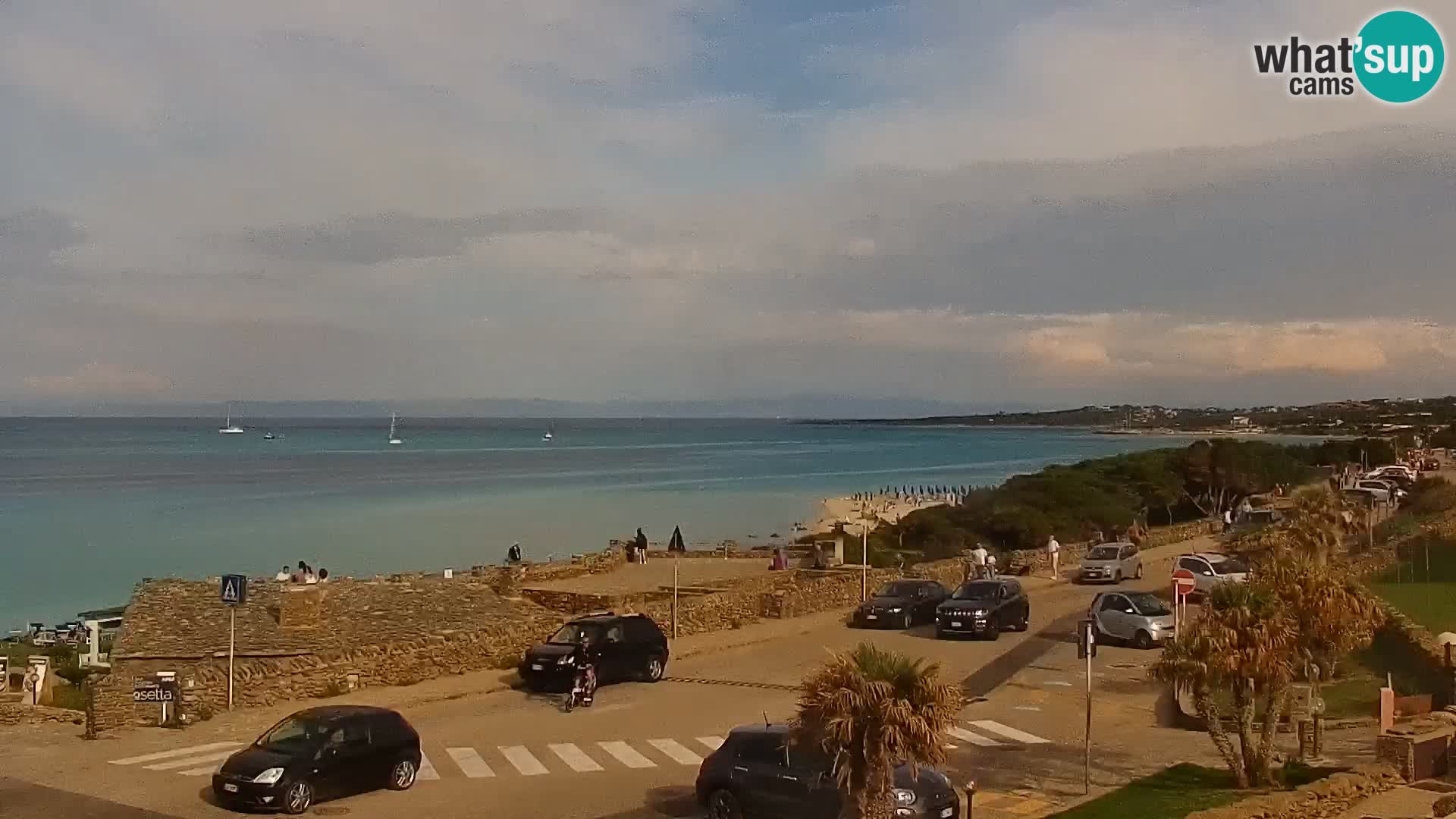 Stintino Cámara web en vivo Playa de La Pelosa – Cerdeña – Italia