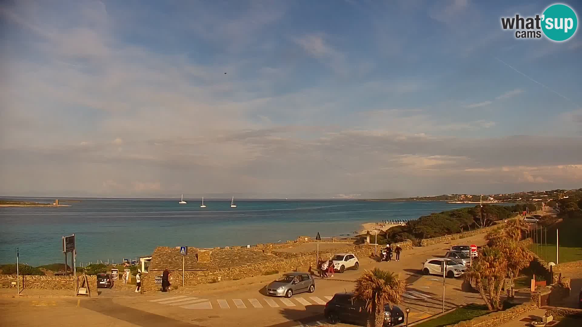 Stintino Live Webcam La Pelosa Strand – Sardinien – Italien