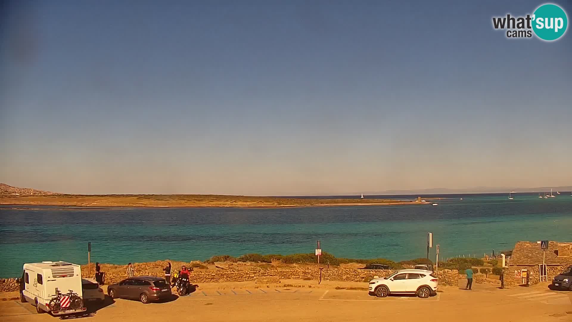Capo Falcone webcam Stintino – Spiaggia La Pelosa