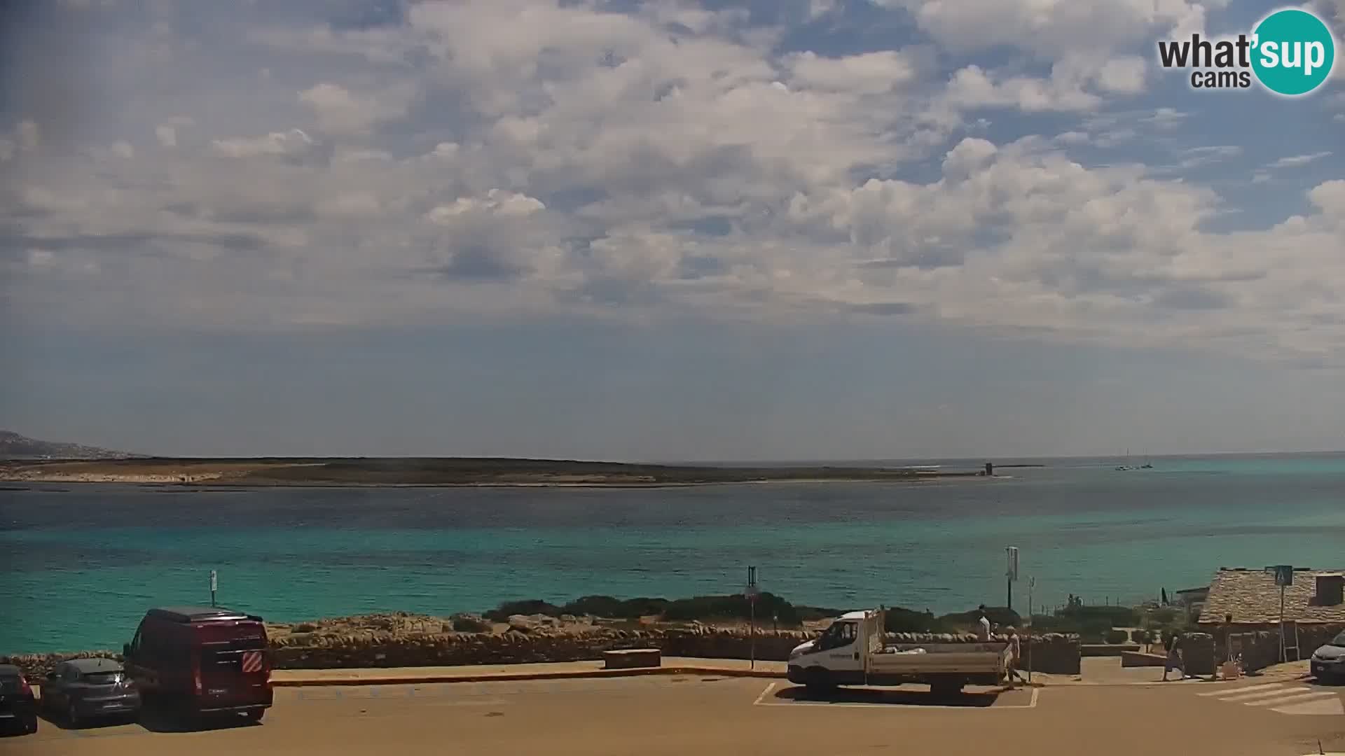 Stintino Live webcam La Pelosa beach – Sardinia – Italy